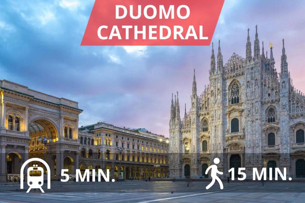 Апартаменты Duomo In 10 Minutes - Modern Close To Cadorna Station Милан Экстерьер фото